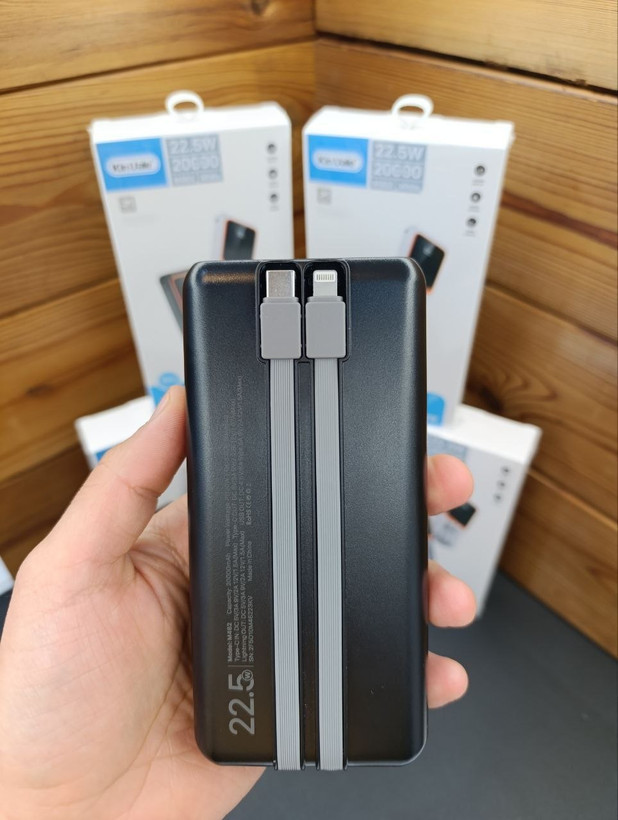پاوربانک اورجینال برند KINVALE 20000mAh 22.5W مدل M462