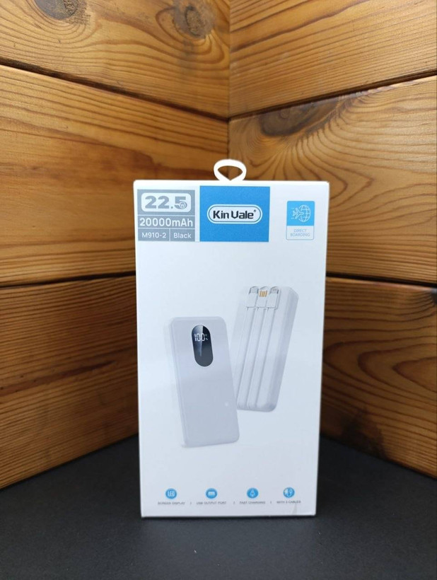 پاوربانک اورجینال برند KINVALE 20000mAh 22.5W مدل 2_M910