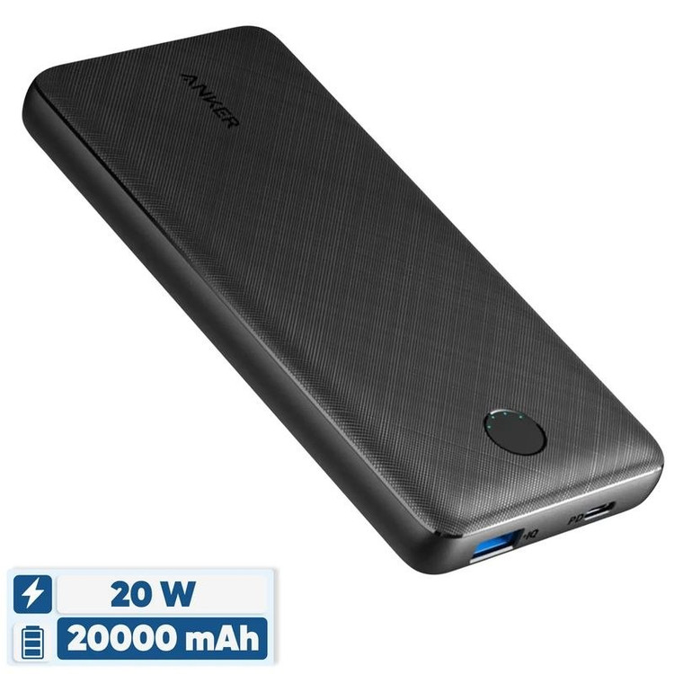 پاوربانک انکر مدل PowerCore Essential A1287 ظرفیت 20000 میلی آمپر ساعت