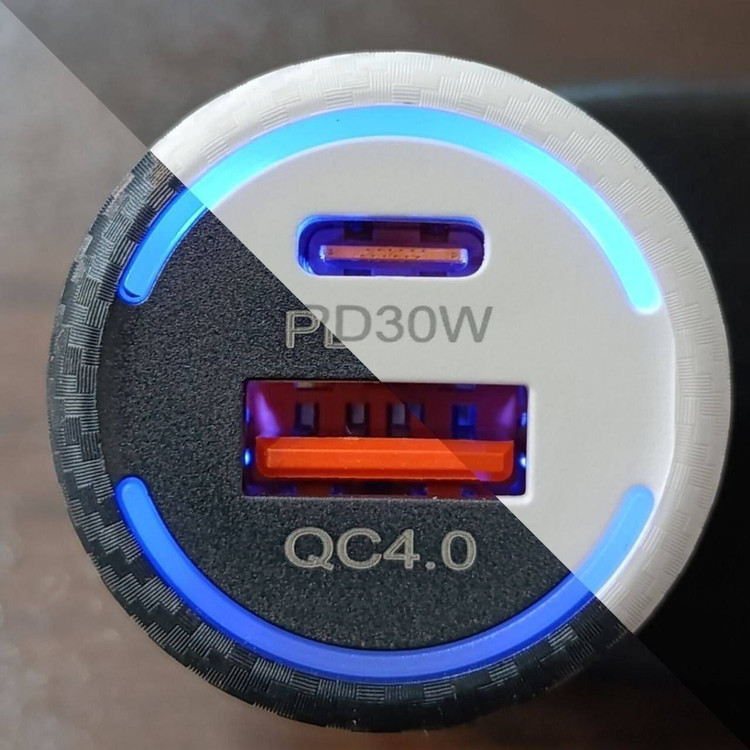 فندکی اورجینال پکتور PECTOR دو پورت 55W مدل P732