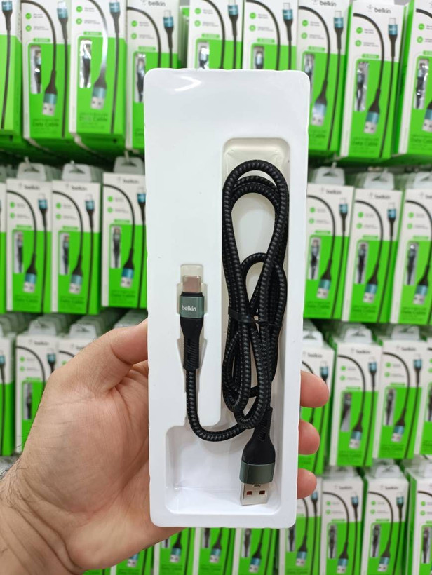 کابل شارژ بلکین BELKIN تایپ سی پکدار مدل X-500T