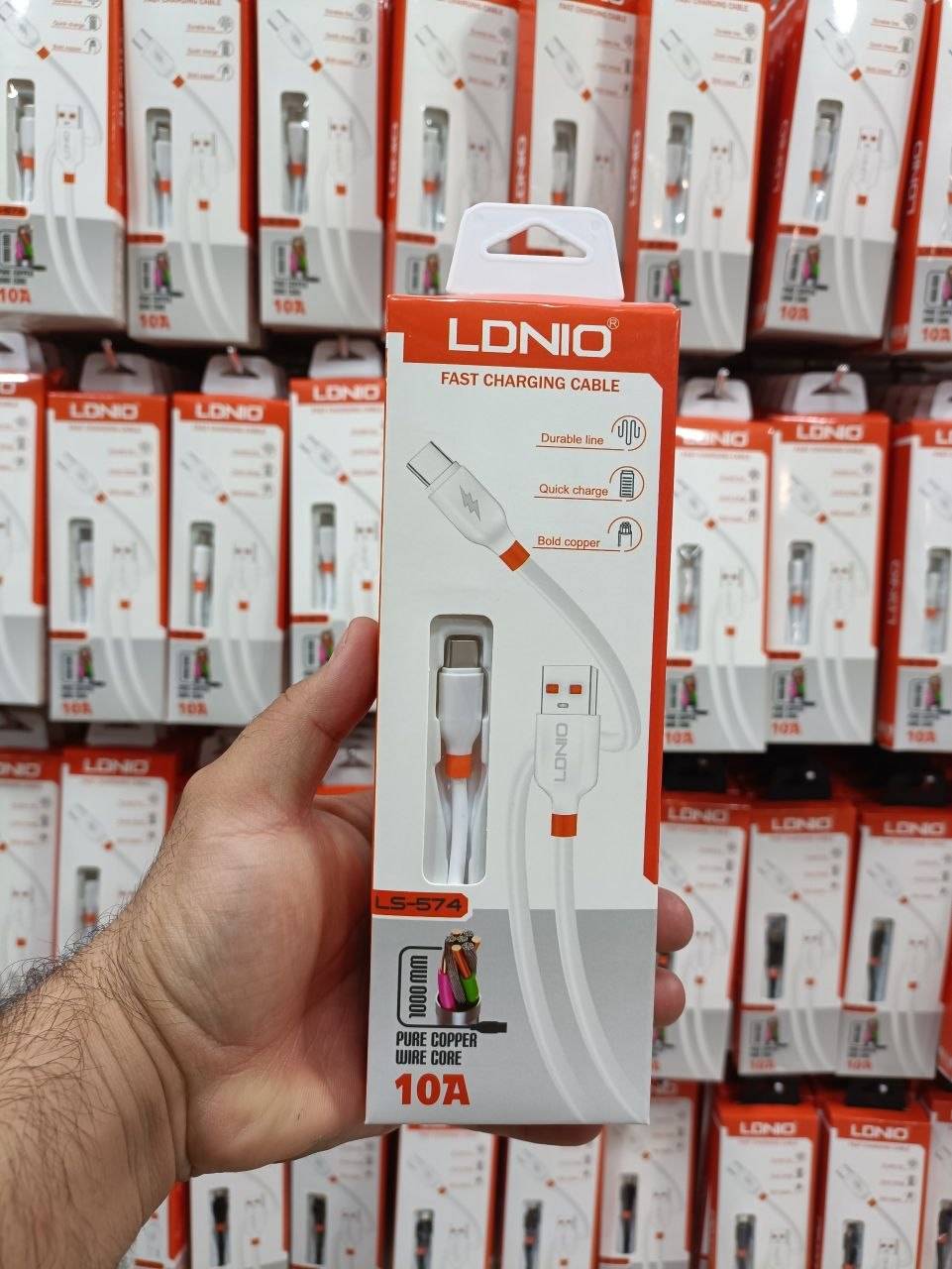 کابل شارژ LDNIO LS-574 تایپ سی