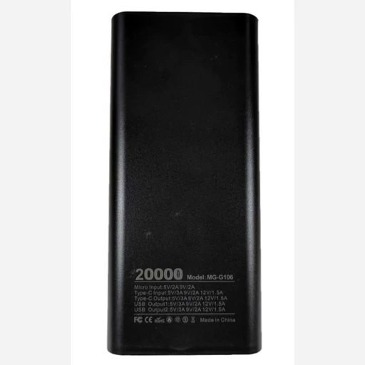 پاوربانک 20000 mAh برند BUKU مدل MG-G104L دارای 1 سال گارانتی